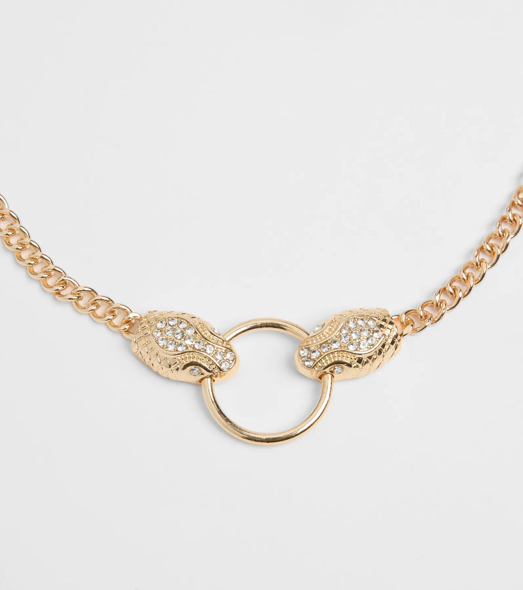 Snake Charmer Chain Necklace