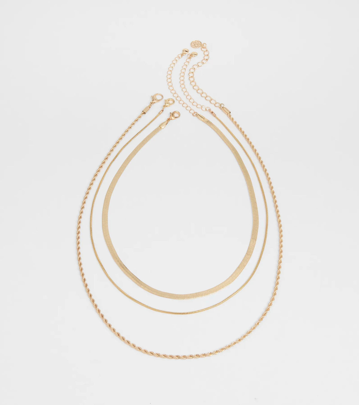 Keep It Edgy Three-Pack Necklace Set