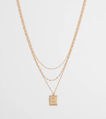 Rosy Outlook Layered Necklace