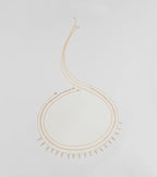 Dainty Luxe Rhinestone Layered Belly Chain