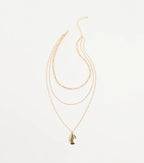 Charmed Trio Layered Pendant Necklace