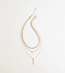 Glittering Dream Layered Necklace