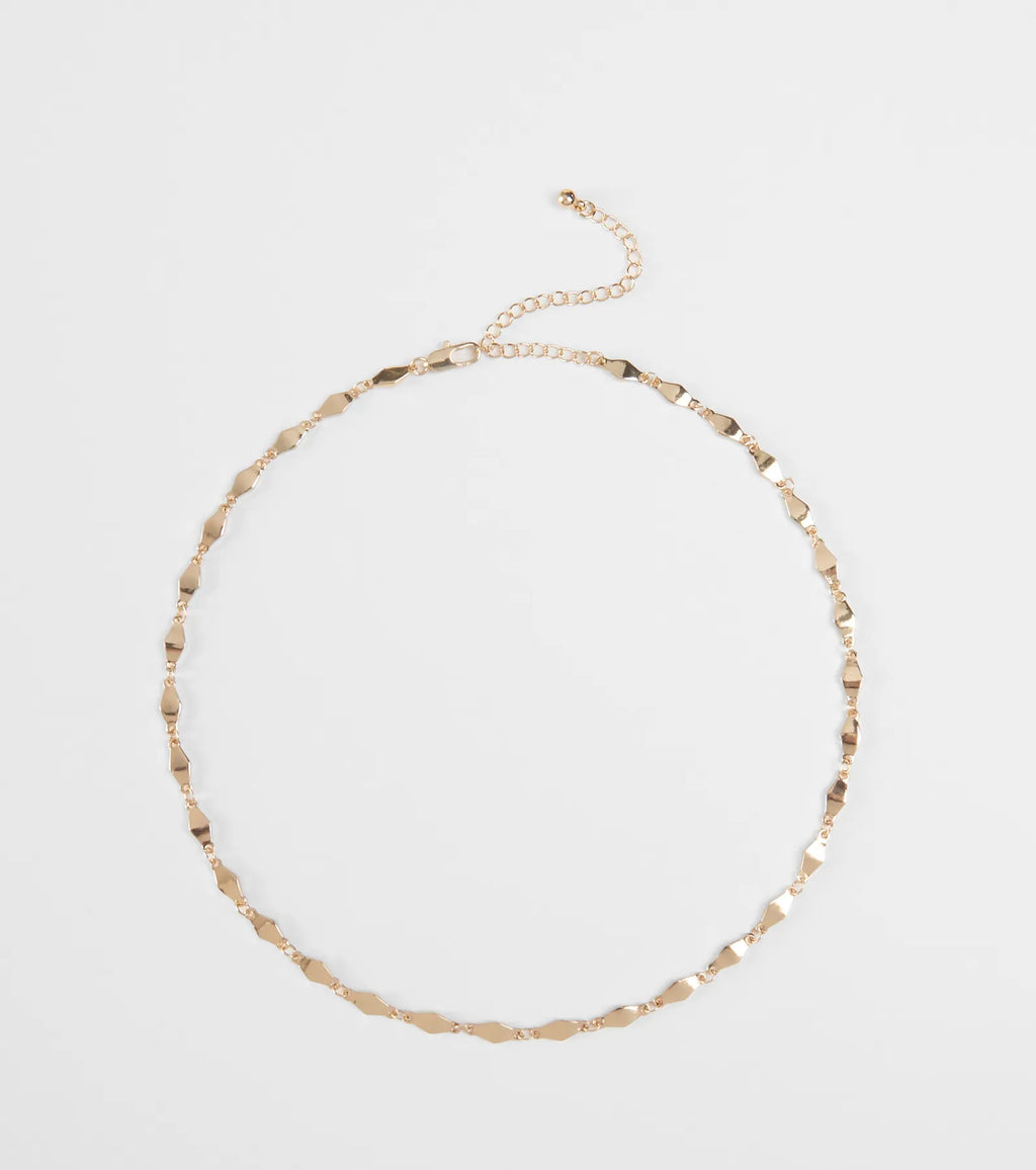 Definite Moment Chain Necklace