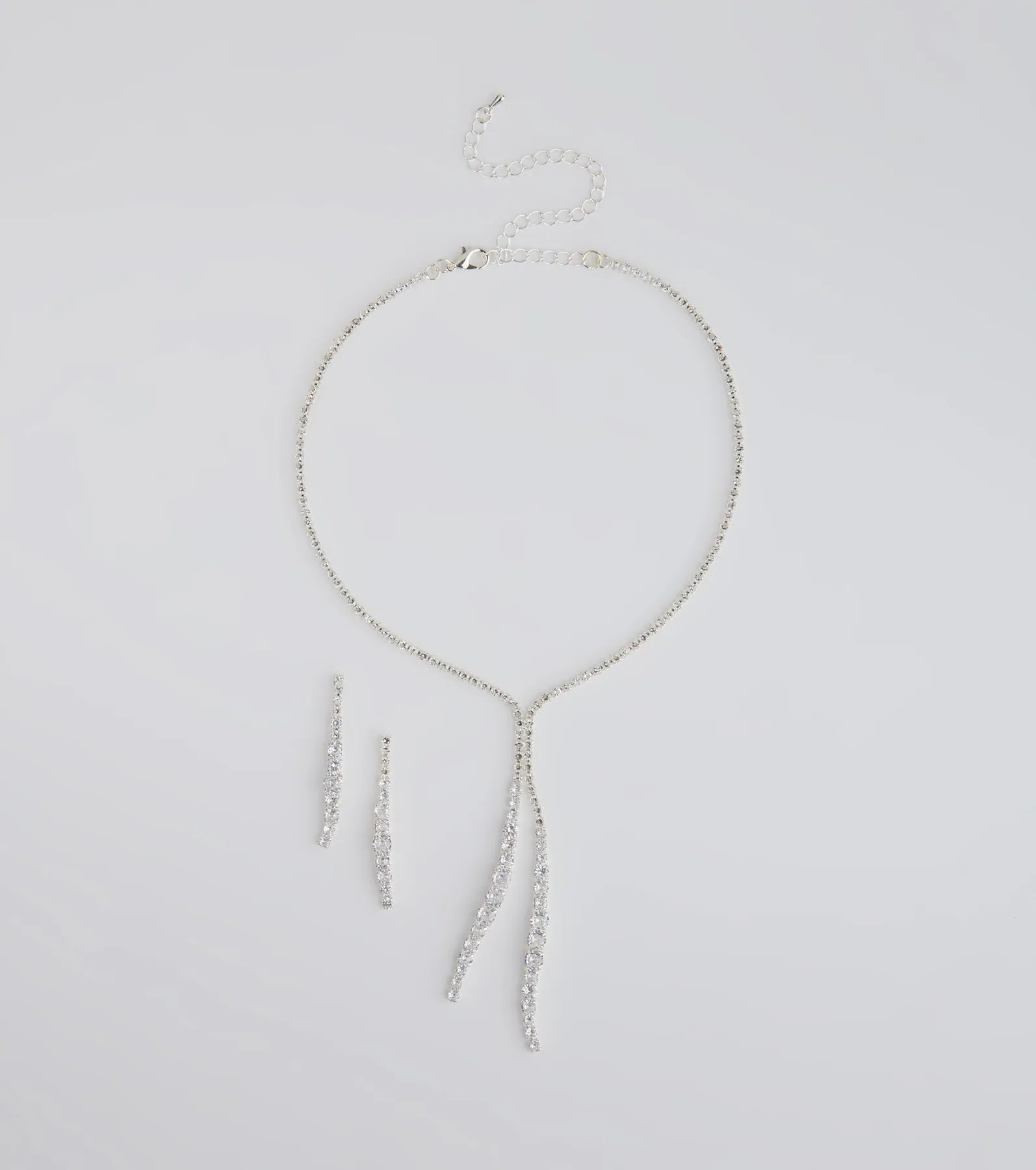 Epitome Of Elegance Necklace And Earrings Set