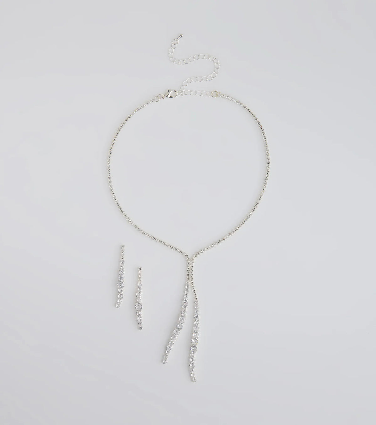 Epitome Of Elegance Necklace And Earrings Set