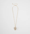 Totally Wild Rhinestone Animal Charm Necklace