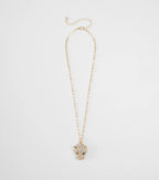 Totally Wild Rhinestone Animal Charm Necklace