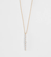 Hidden Shine Rhinestone Pendant Necklace