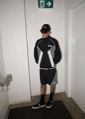 AFENDS Mens Sporting - Sports Spray Jacket - Black