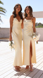 Ilana Maxi Dress - Lemon