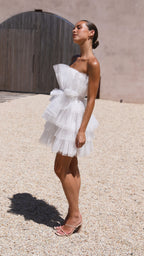 Carrie Mini Dress - White