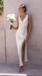 Taylor Maxi Dress - Ivory