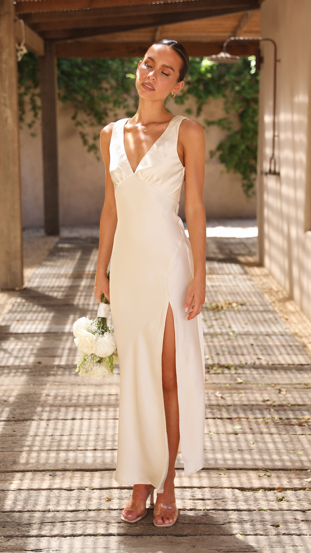 Taylor Maxi Dress - Ivory