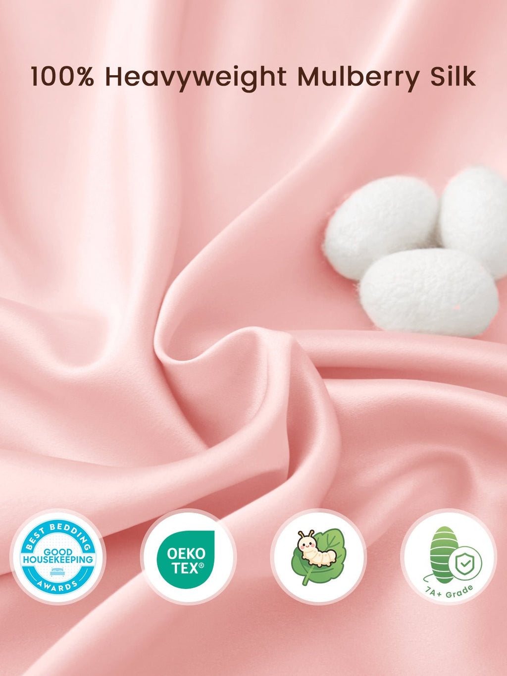 Pure Mulberry Silk Sleeve For Crib & Bassinet