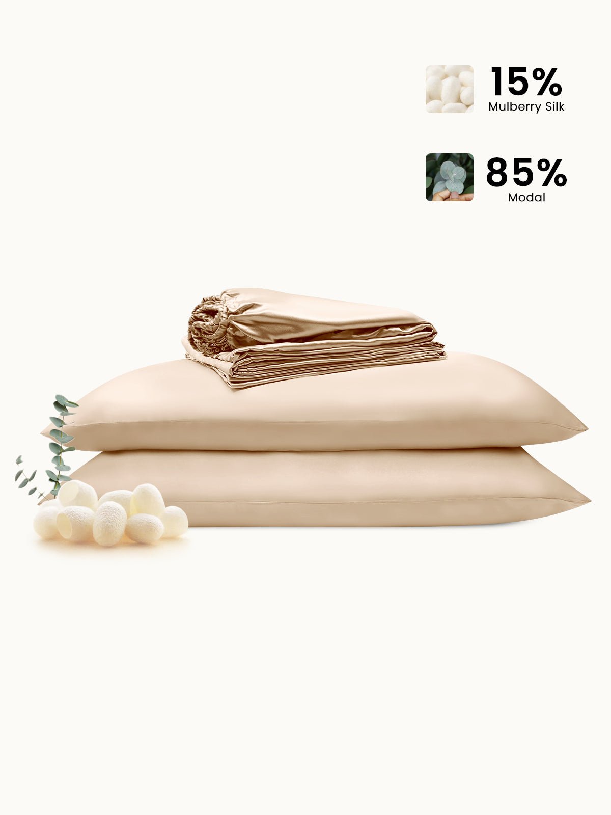 Luxury Modal Silk Blend Sheet Set