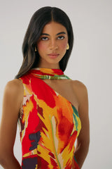 Hutch Feathered Kaftan