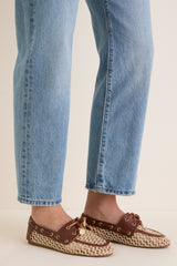 Natural Raffia Pliaria Boat Shoes
