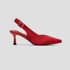 Pointed-Toe Slingback Heels (Addison)