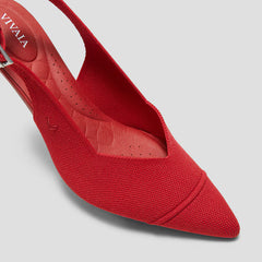 Pointed-Toe Slingback Heels (Addison)