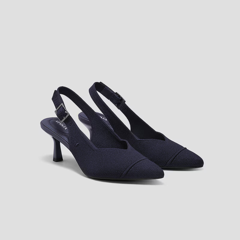 Pointed-Toe Slingback Heels (Addison)