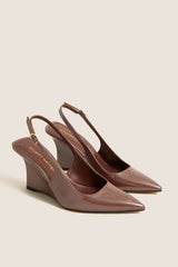 Brownstone Vinnie Sling Wedge 85 Heels