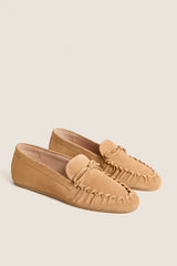 Golden Hour Sport Suede Britt Bow Loafers
