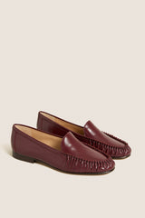 Burgundy Prilla Loafers