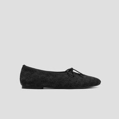 Round-Toe Lace-Up Flats (Camora)