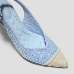 Pointed-Toe Slingback Heels (Addison)