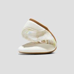 Healing Garden｜Square-Toe Lace-Up Sneakerinas (Cristina)
