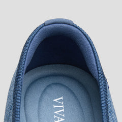 Square-Toe Margot Crisscross Flats (Marah)
