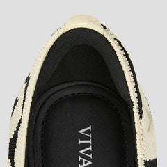 Pointed-Toe D'Orsay Flats (Melia)
