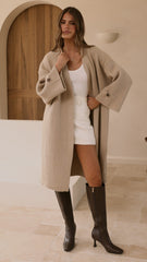 Tiana Coat - Chai