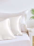 Soft Mulberry Silk Pillowcase with Envelope Closure