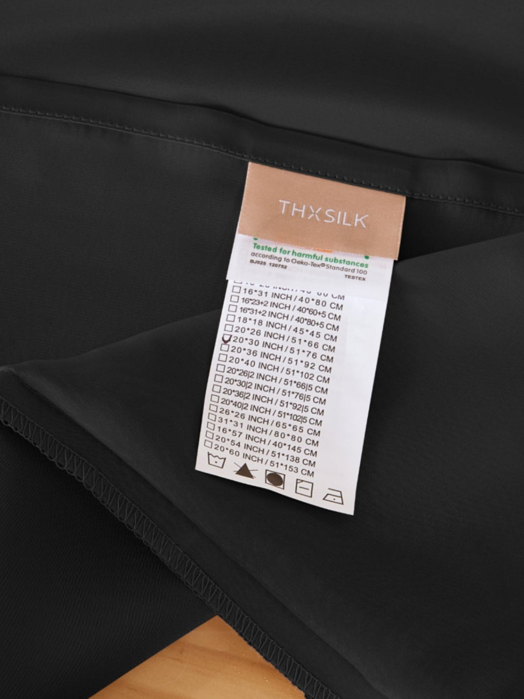 Soft Mulberry Silk Pillowcase with Envelope Closure