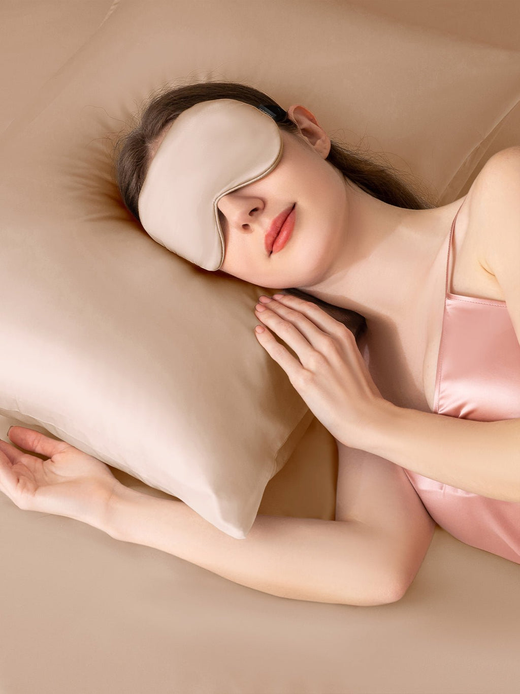 Soft Silk Pillowcase & Eye Mask Set