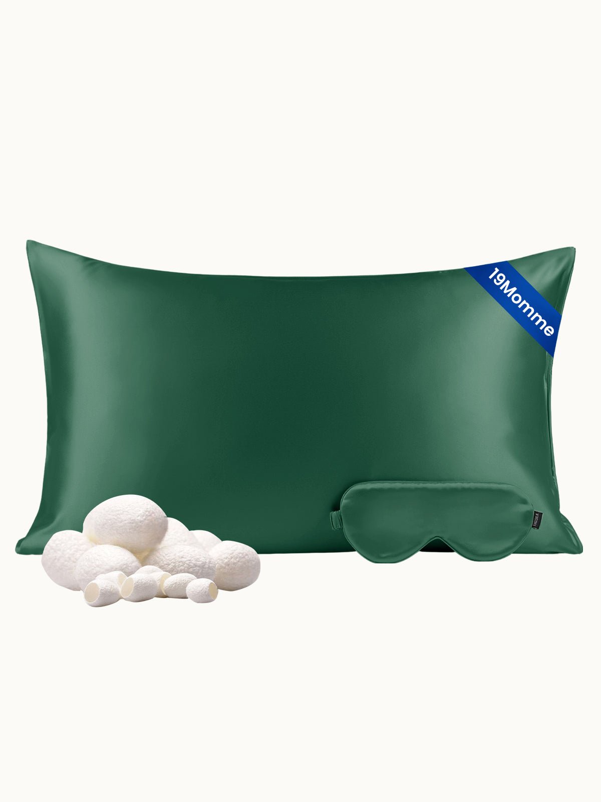 Soft Silk Pillowcase & Eye Mask Set