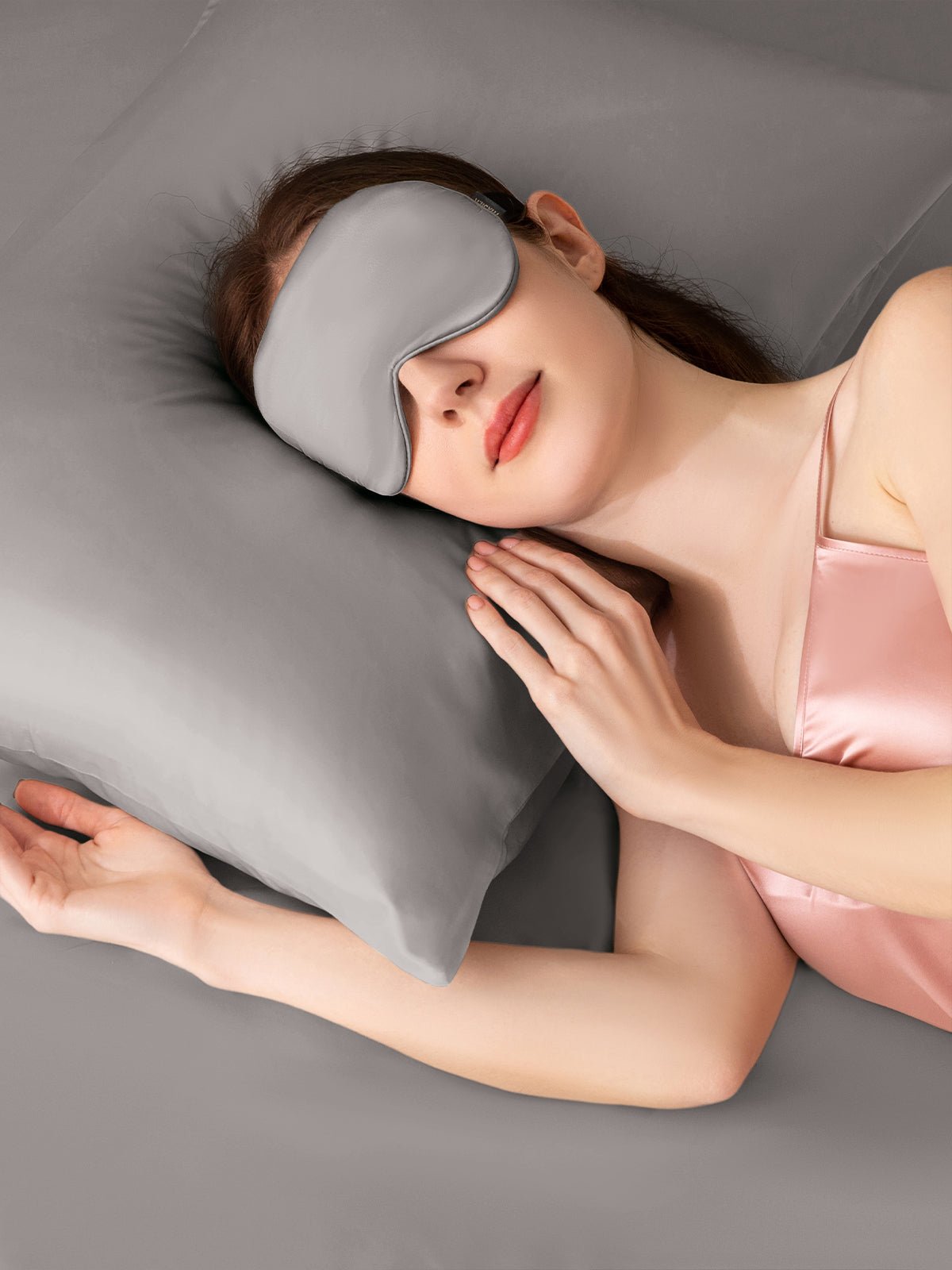 Soft Silk Pillowcase & Eye Mask Set