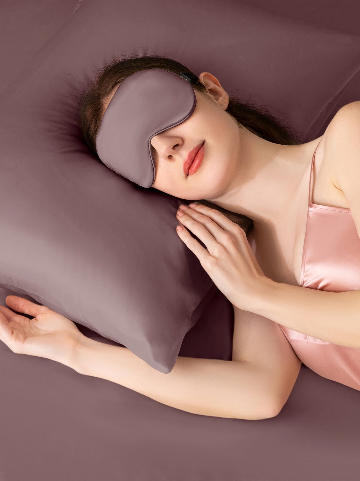 Soft Silk Pillowcase & Eye Mask Set