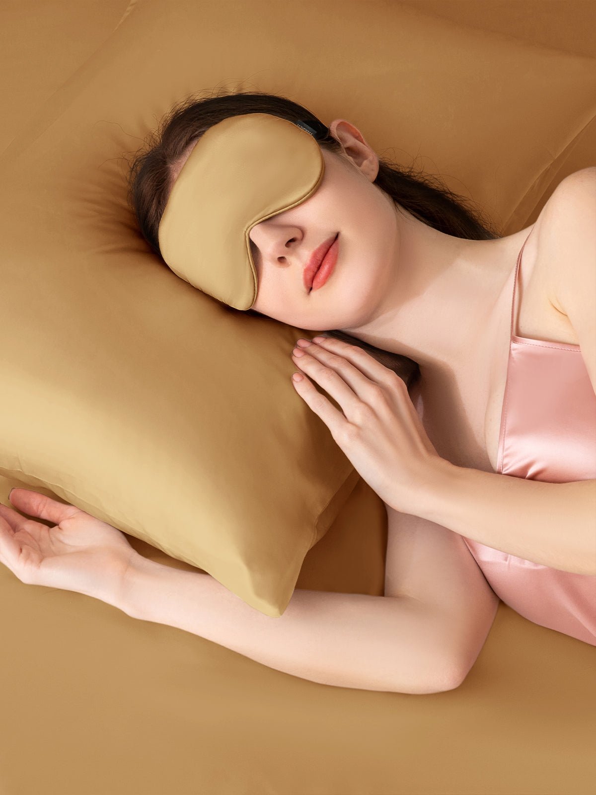 Soft Silk Pillowcase & Eye Mask Set