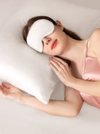 Soft Silk Pillowcase & Eye Mask Set