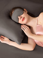Soft Silk Pillowcase & Eye Mask Set