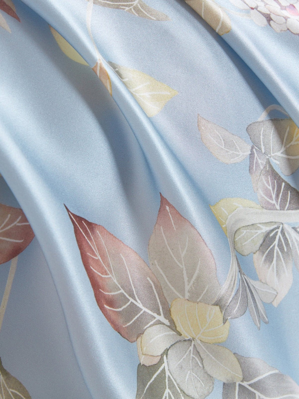 Printed Soft Silk Pillow Cover