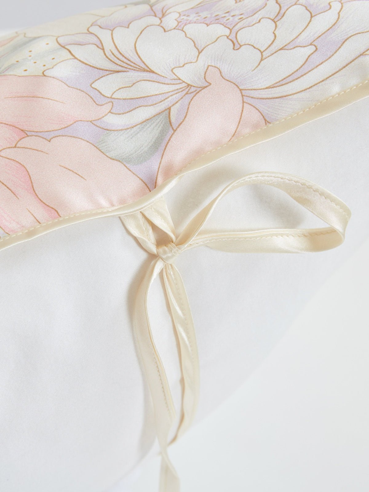 Printed Soft Silk Pillow Cover