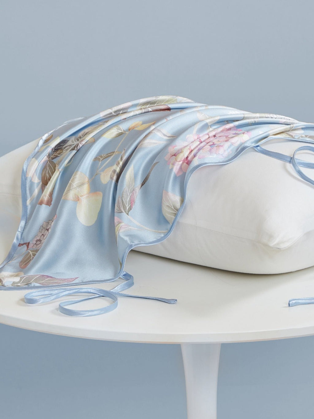 Printed Soft Silk Pillow Cover