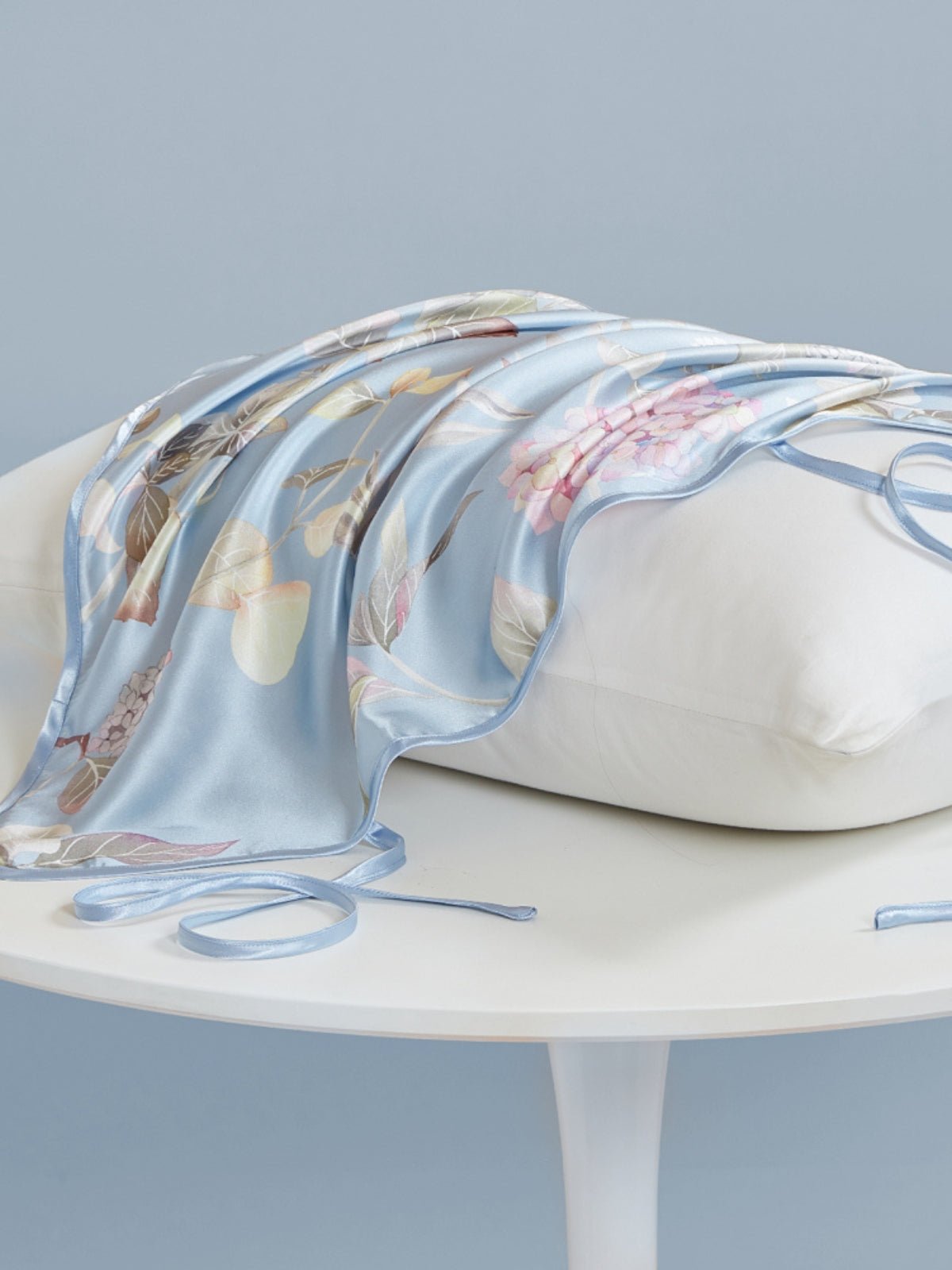 Printed Soft Silk Pillow Cover