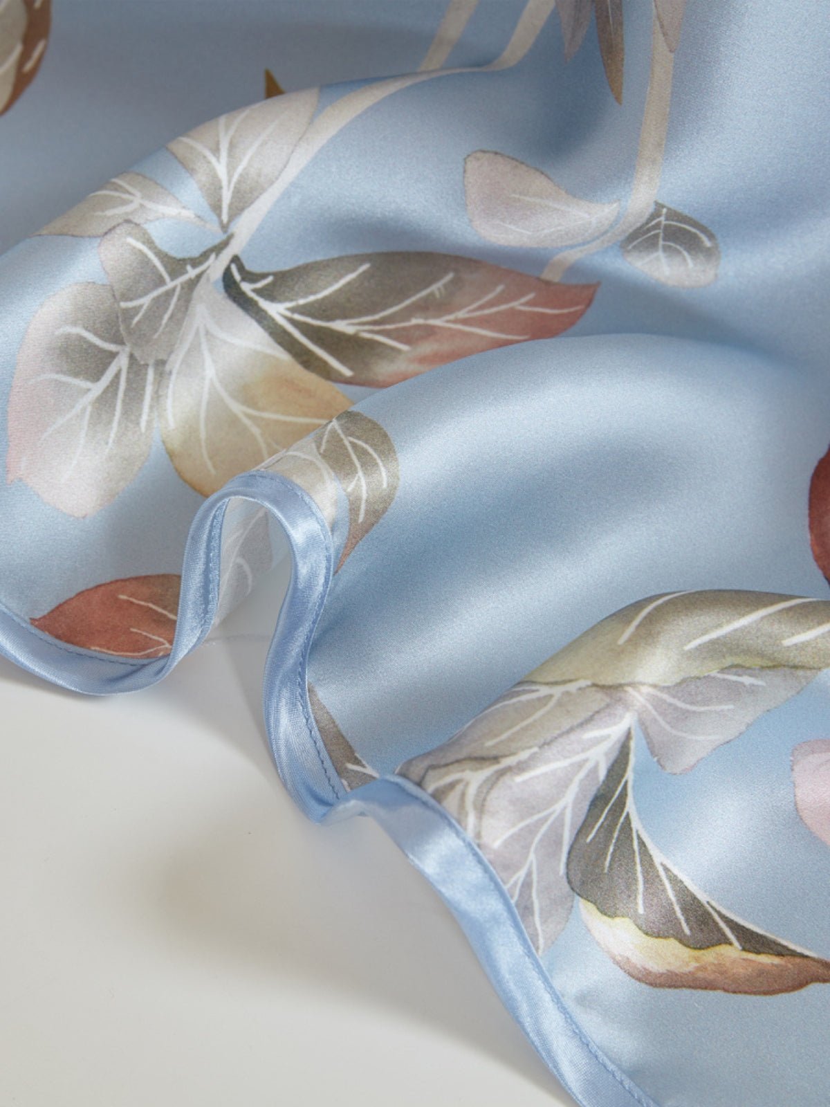 Printed Soft Silk Pillow Cover