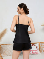 Elegant Mulberry Silk Camisole Set