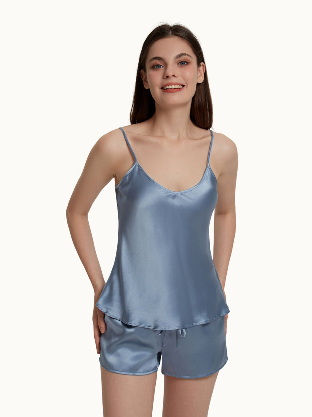 Elegant Mulberry Silk Camisole Set