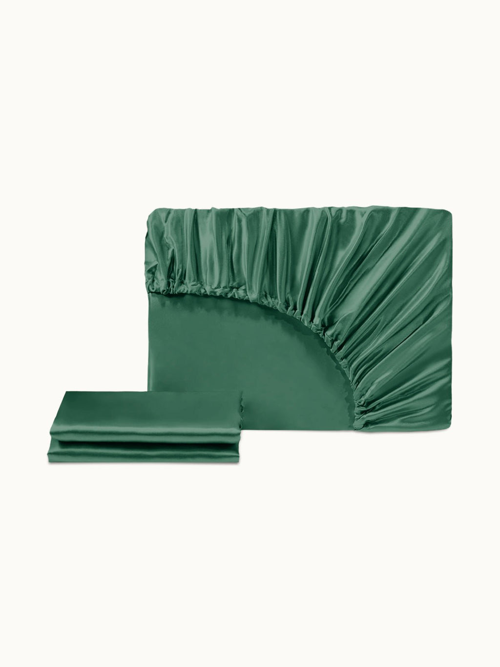 Soft Silk Fitted Sheet Set